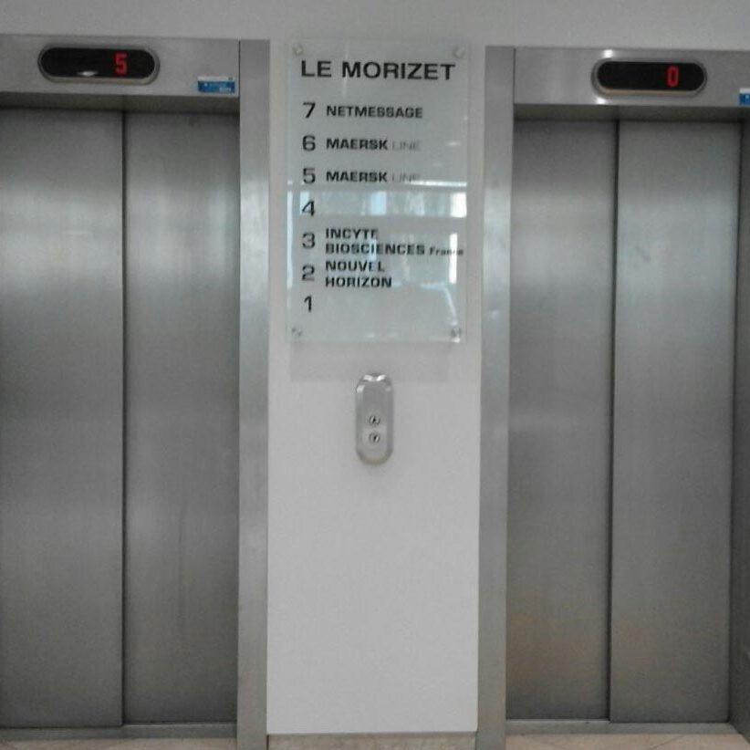 Signalétique ascenseurs