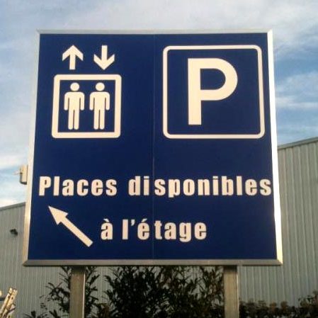 Panneau parking